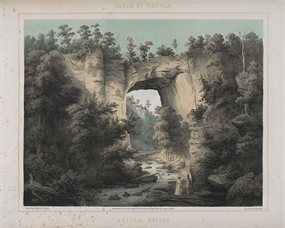 Artwork of the Natural Bridge