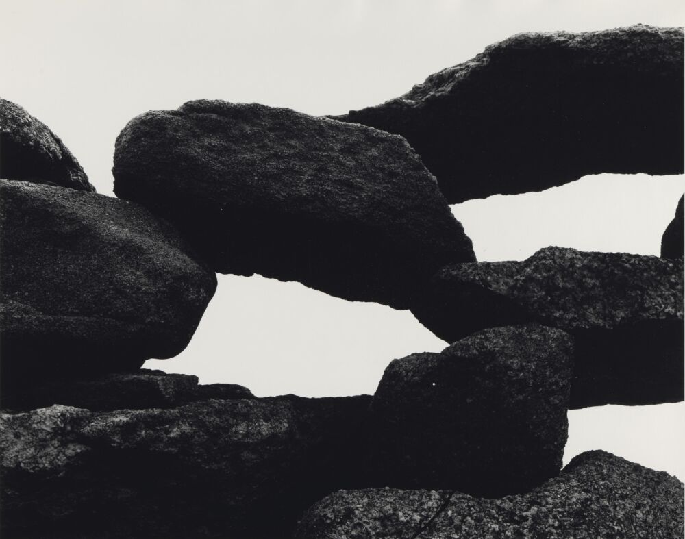 Martha's Vineyard Rocks by Aaron Siskind