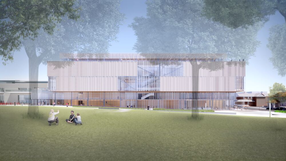 VMFA Expansion West Elevation (002)
