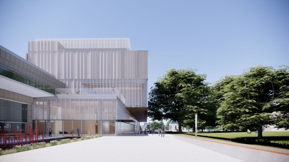 VMFA Expansion North Elevation (002)