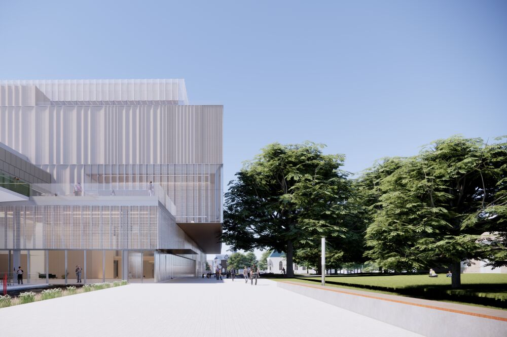 VMFA Expansion North Elevation (002)