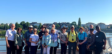 Group photo from VMFA member travel tour